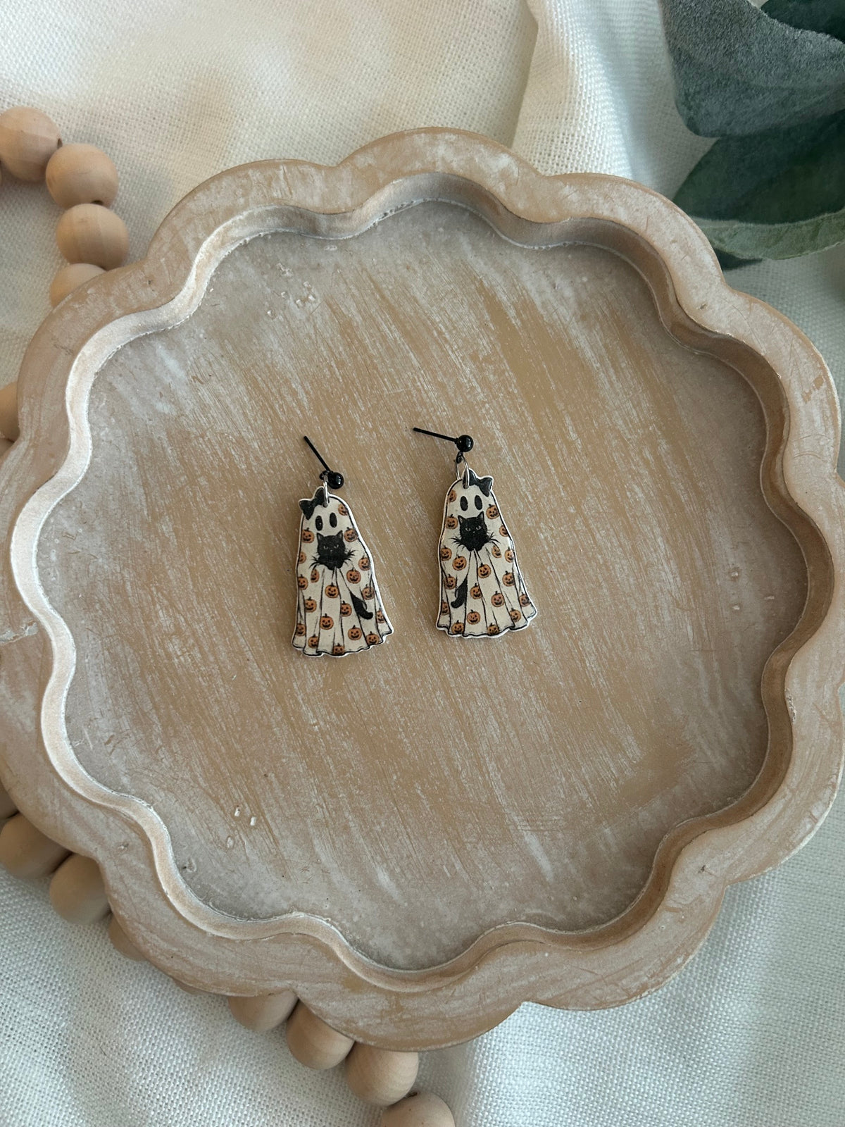 Ghost earrings