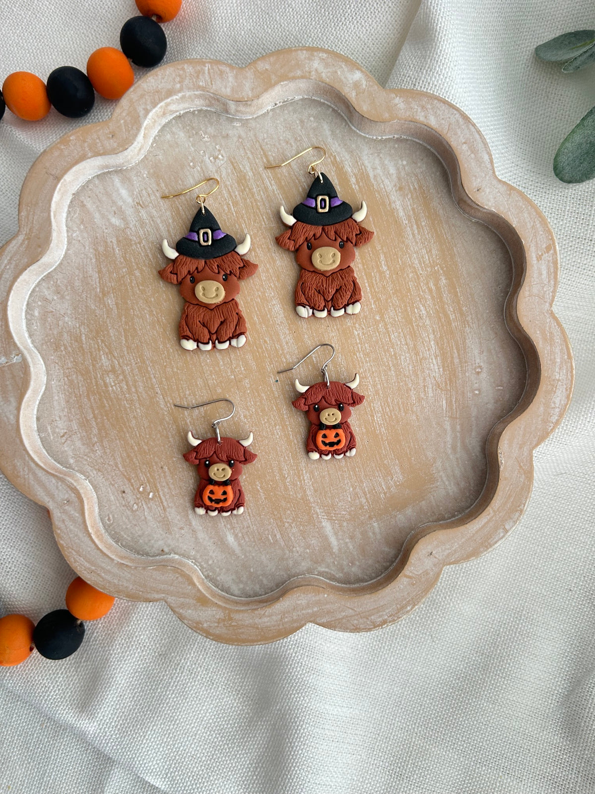 Highland Cow Earrings