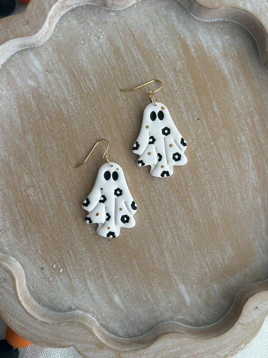 Daisy ghost earrings