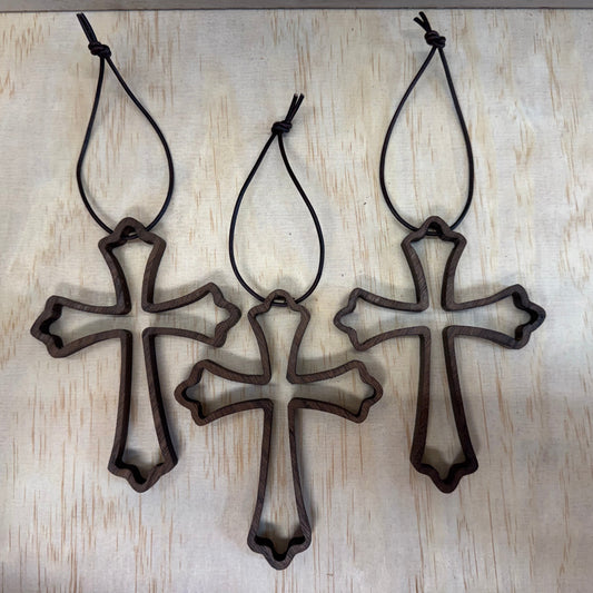 Open Cross Ornaments