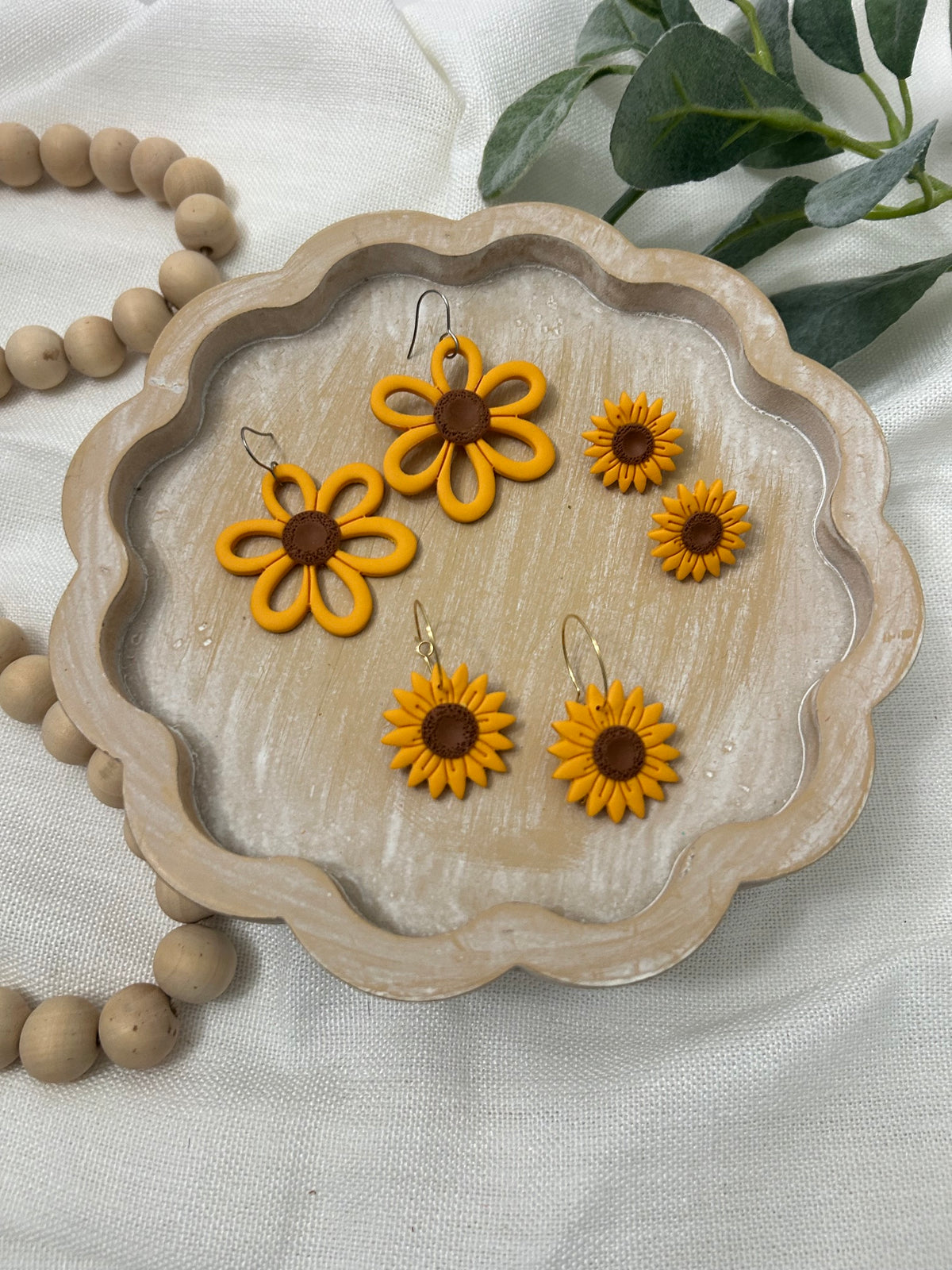 Sunflower Earrings