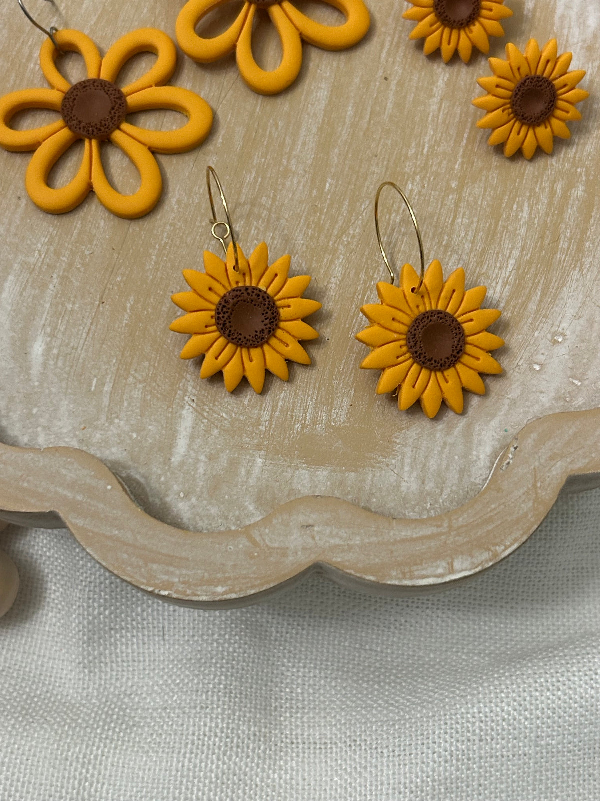 Sunflower Earrings