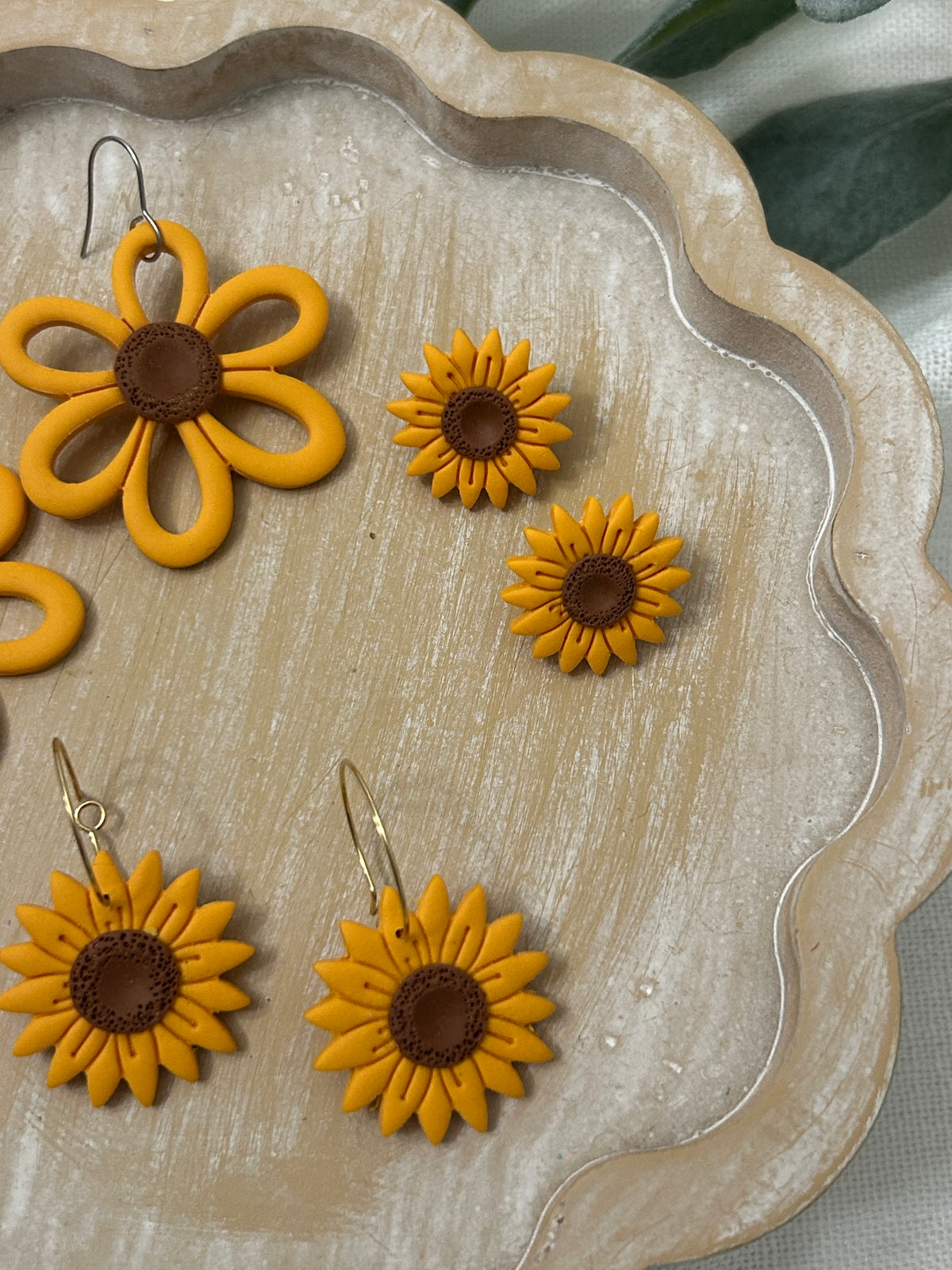 Sunflower Earrings