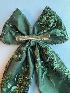 Lace hair bows