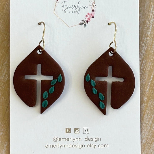 Cross Earrings