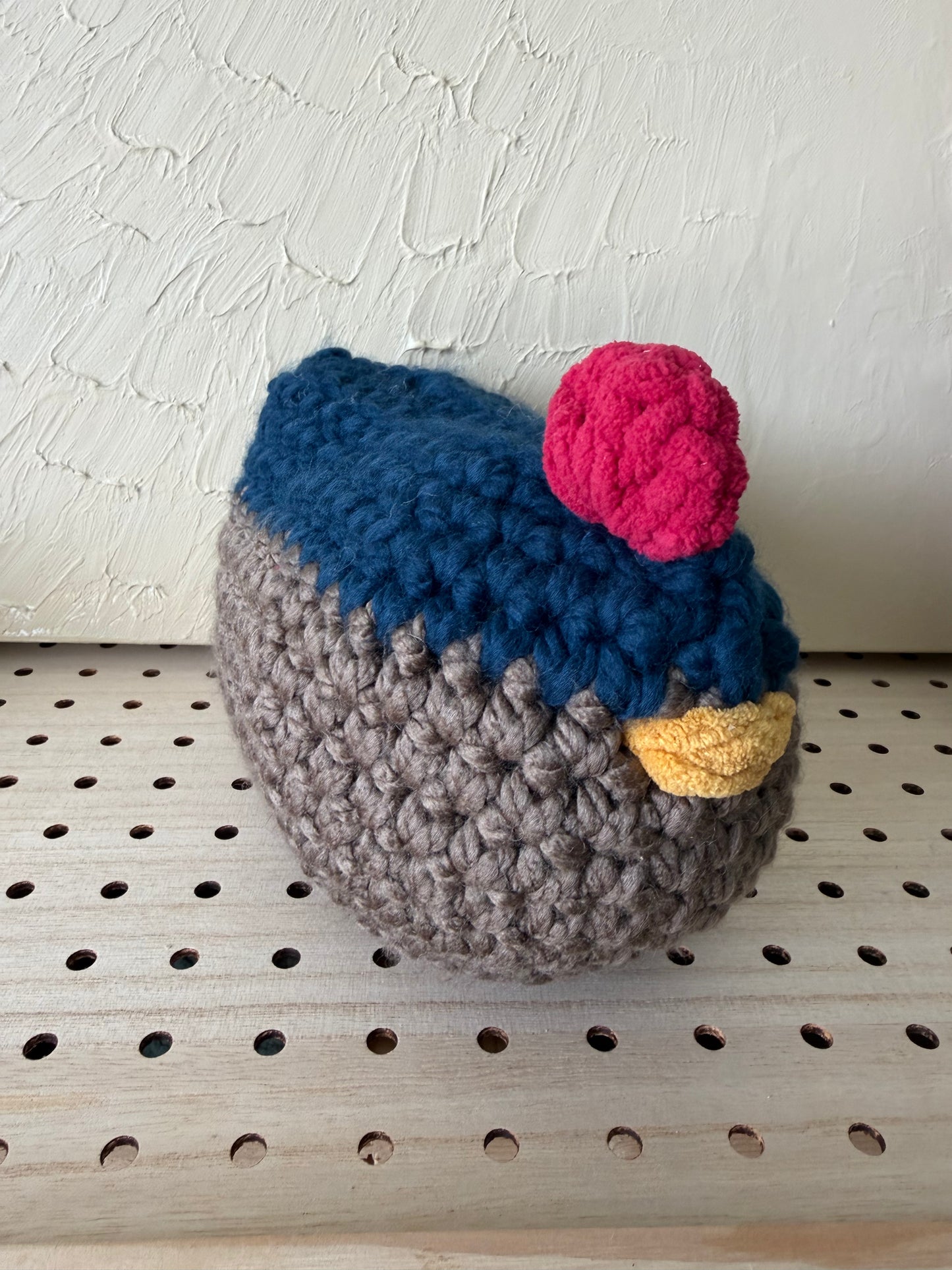 Blue and Brown Mabel Chicken