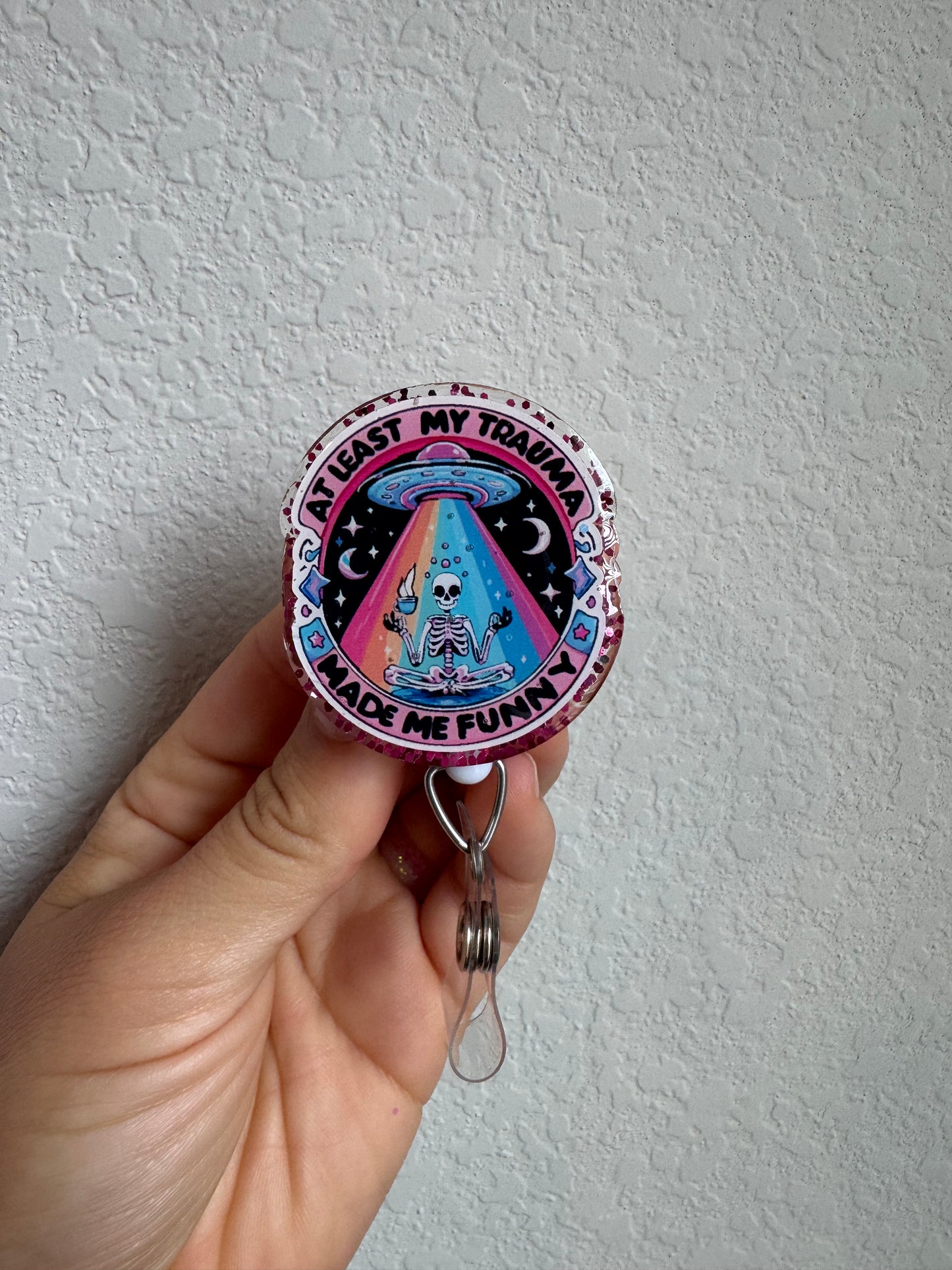 Sassy/sarcastic badge reels