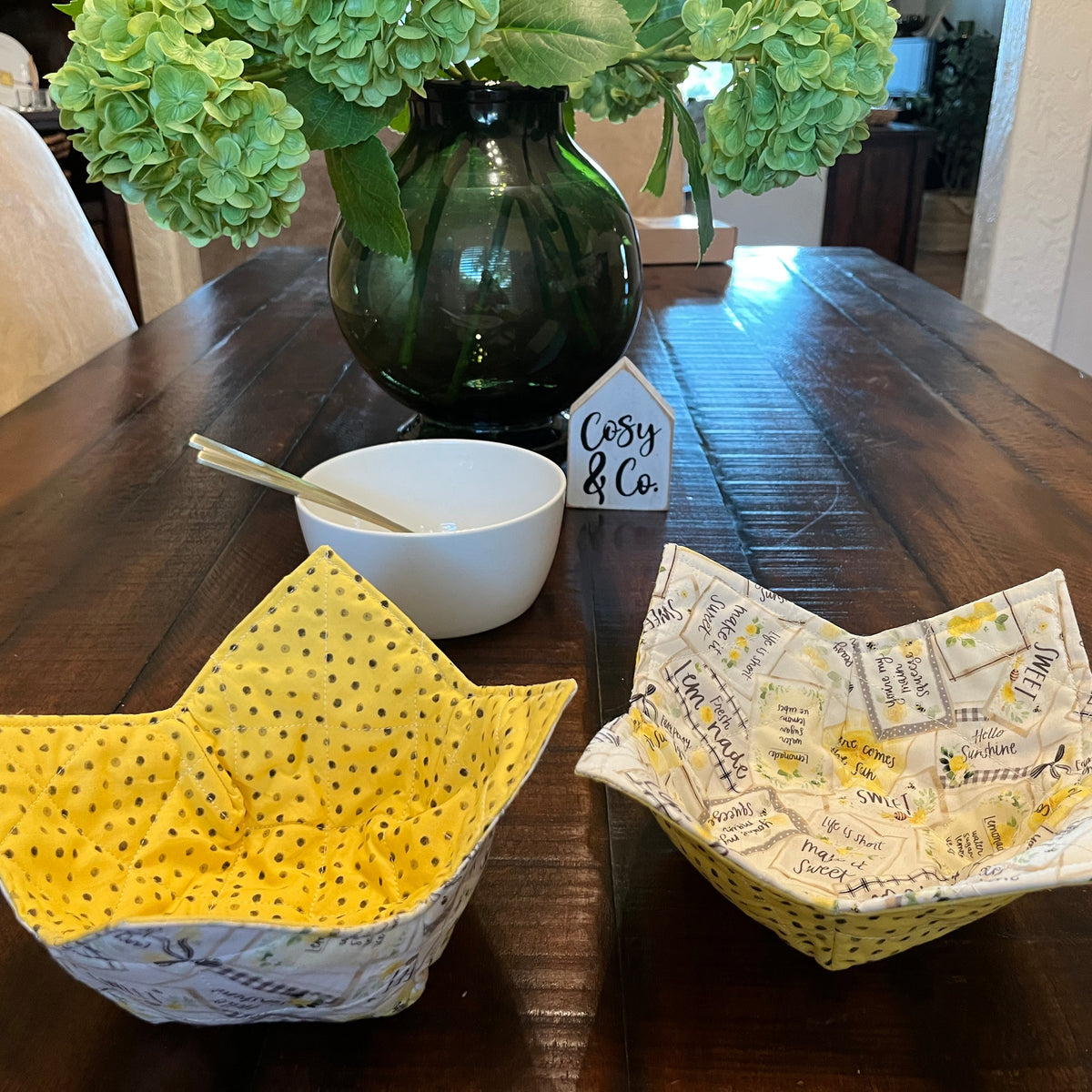 Yellow Lemons Bowl Cozy