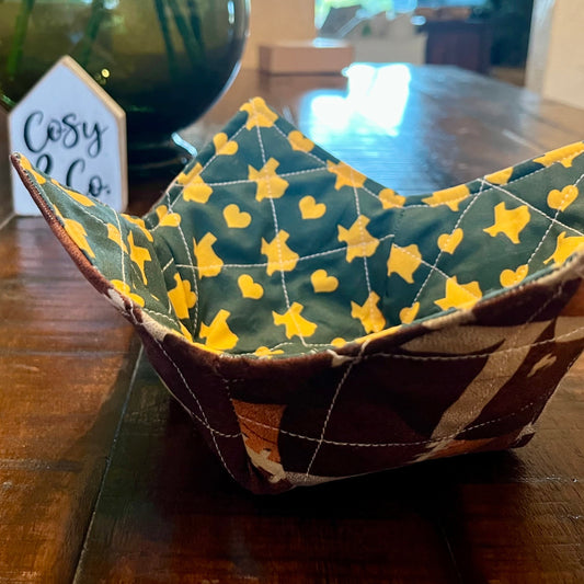 Texas Green Football Bowl Cozy