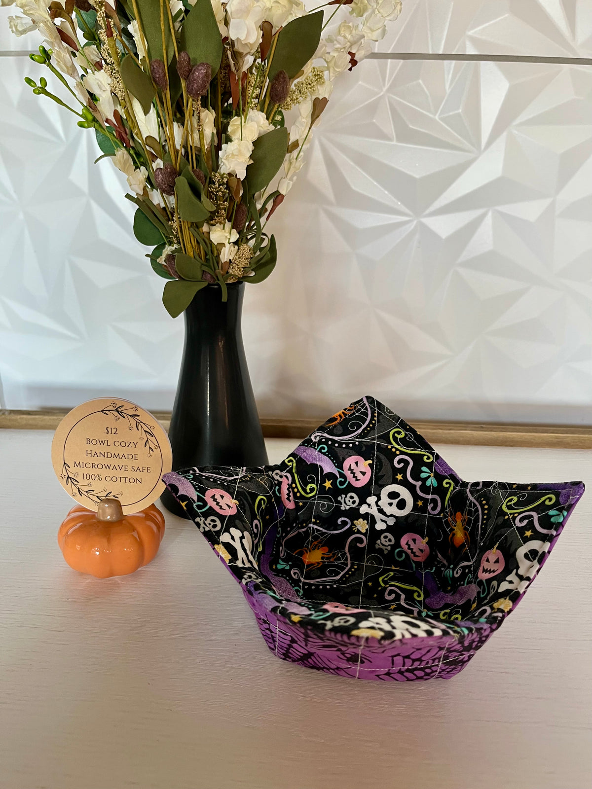 Halloween Friends Bowl Cozy
