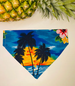 Dog Bandana- Palm Tree