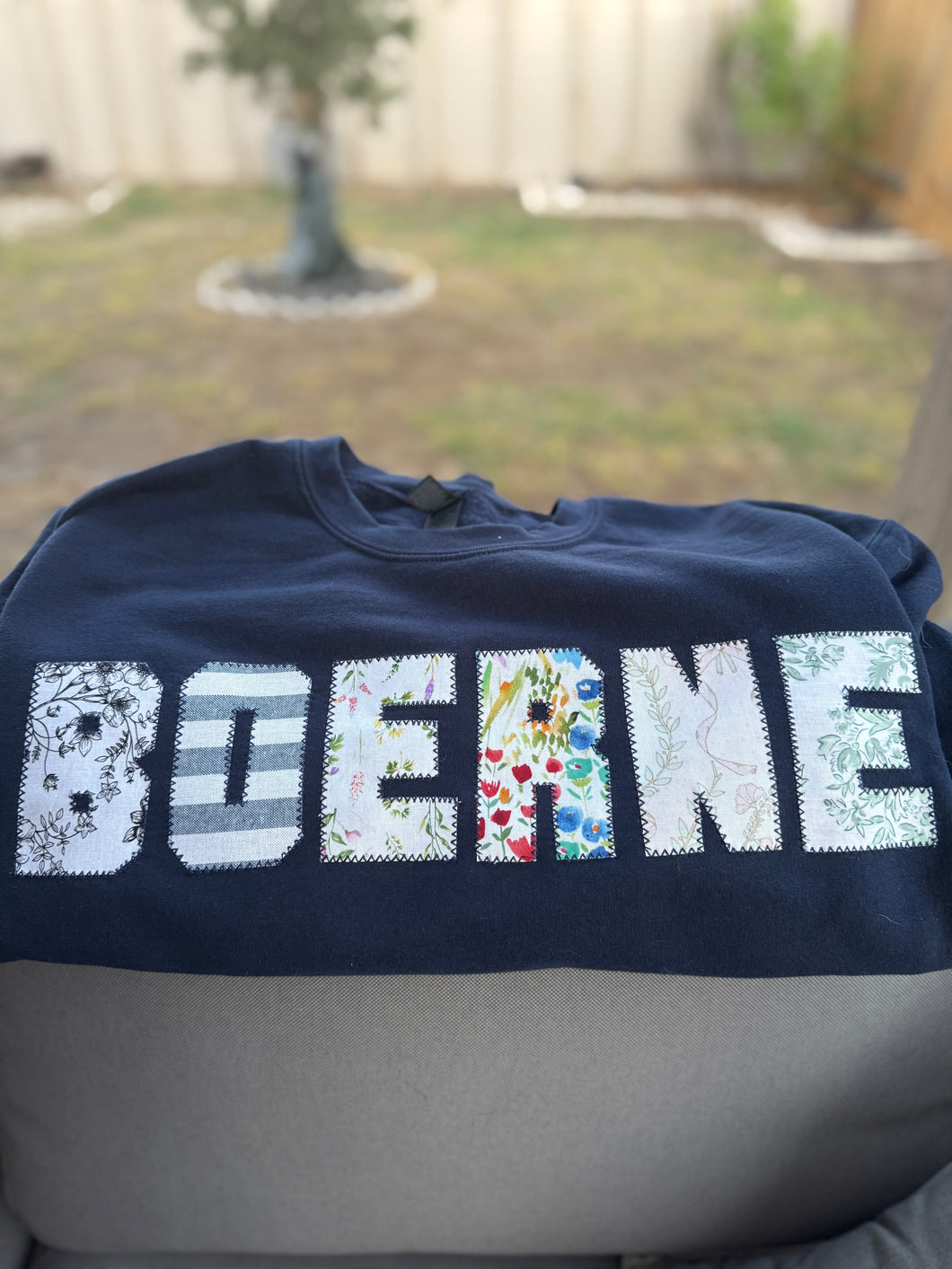 Boerne patchwork sweatshirt
