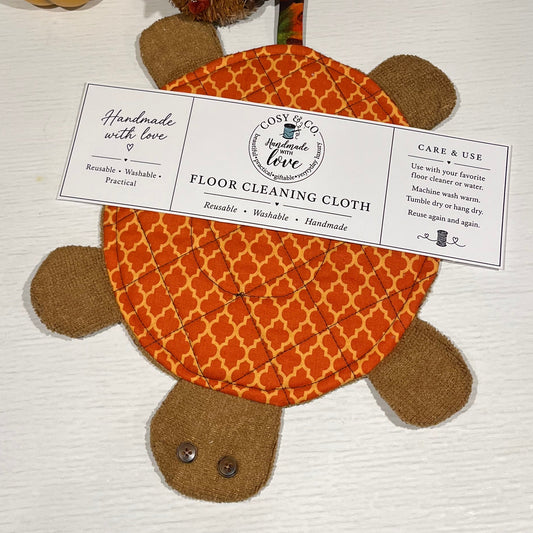 Fall Floor Turtle Cleaning Cloth