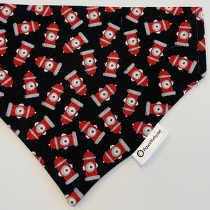 Dog Bandana- Fire Hydrants