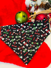 Dog Bandana - Christmas Dog Bone