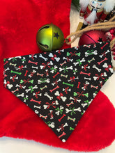 Dog Bandana - Christmas Dog Bone