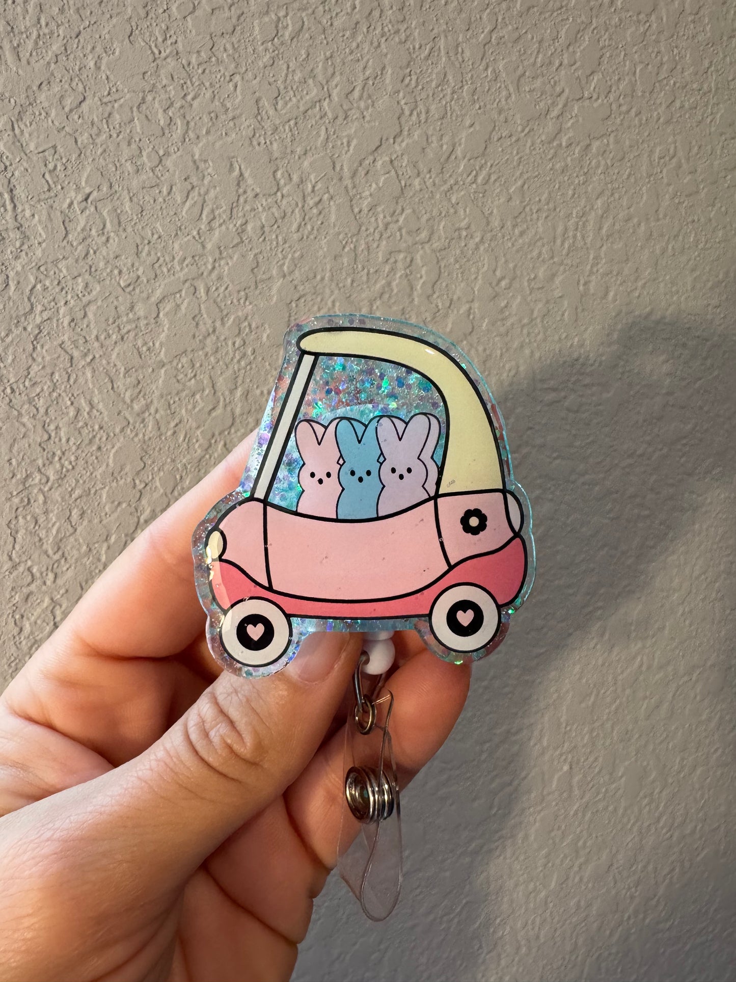 Spring holiday badge reels