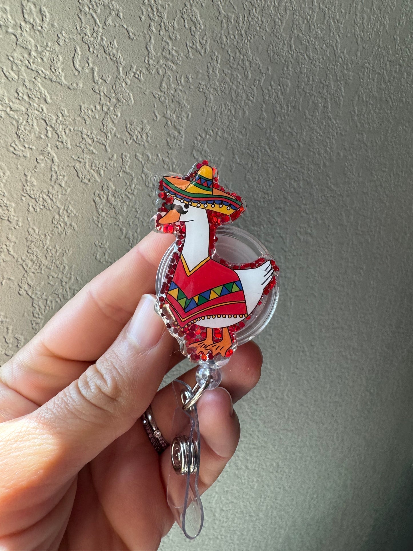 Spring holiday badge reels