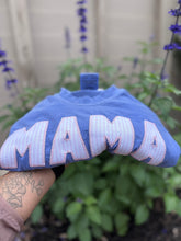 MAMA patchwork short sleeve shirt