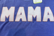 MAMA patchwork short sleeve shirt