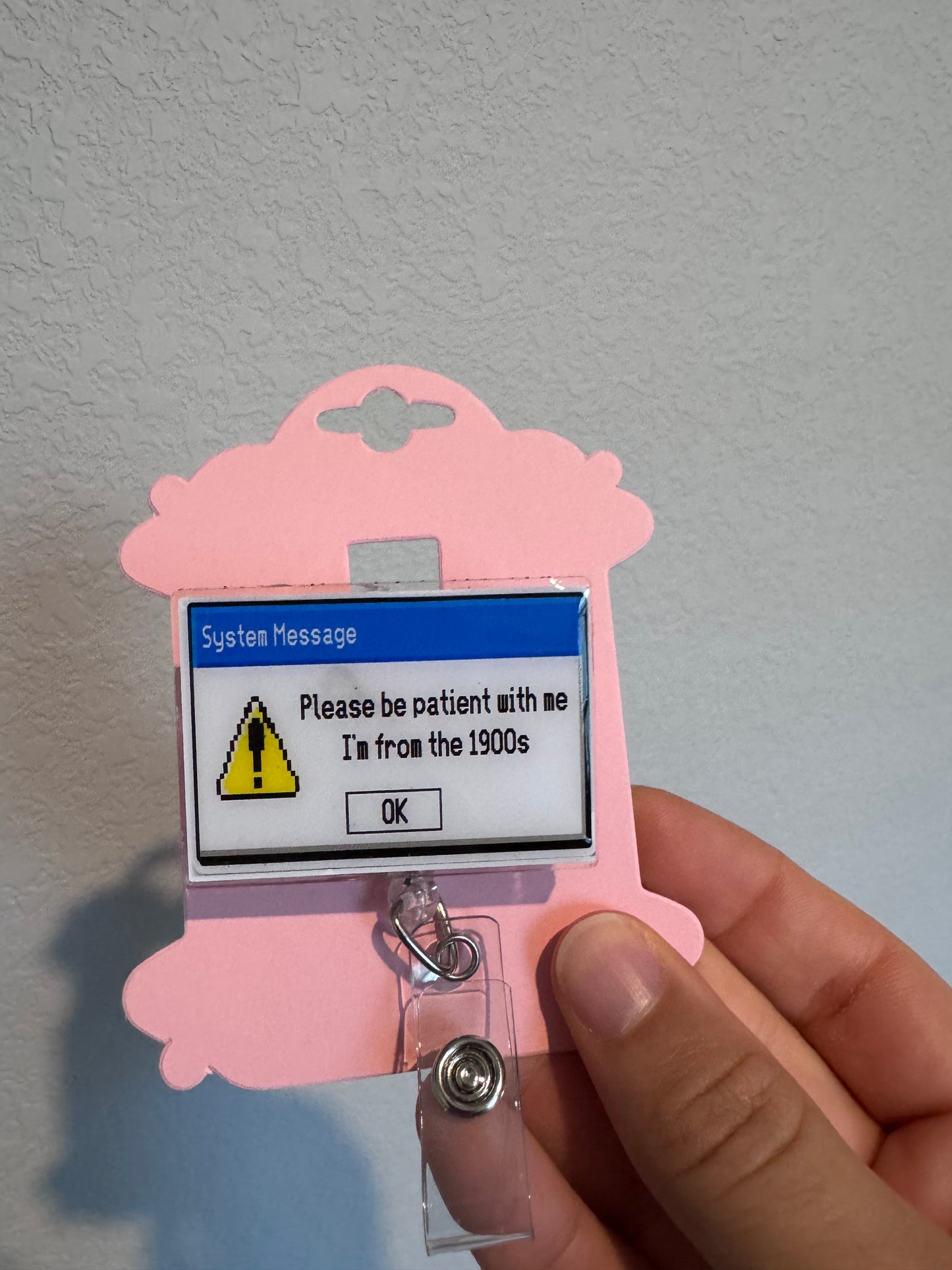 Sassy/sarcastic badge reels