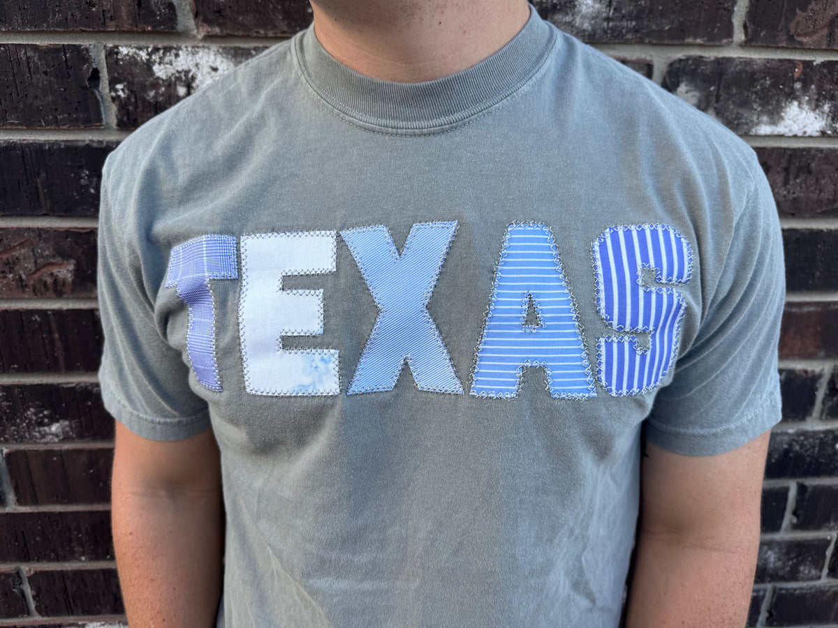 Texas patchwork t-shirt