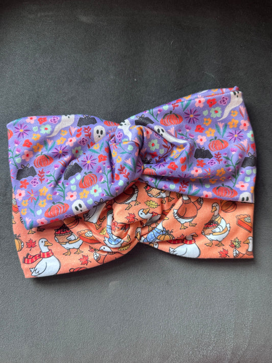 Halloween/fall comfort headbands