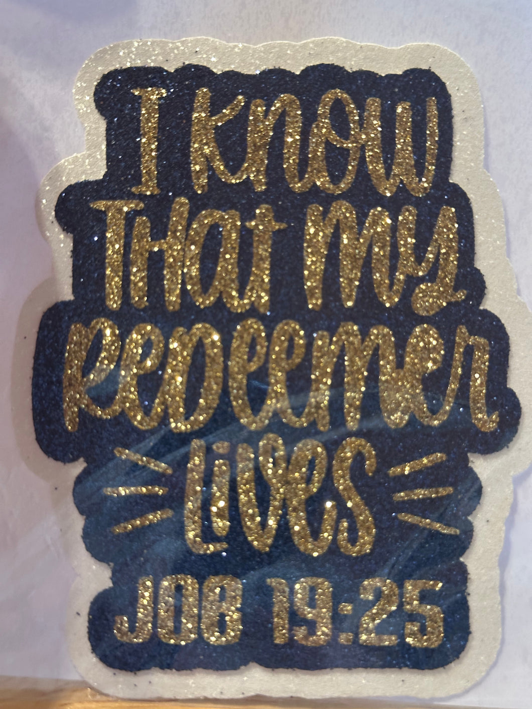 Job 19:25 Cutout, Geneva