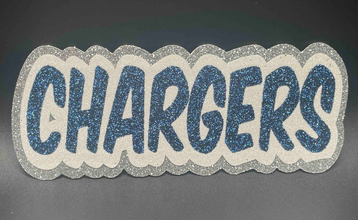 Large Cutout - Navy Chargers