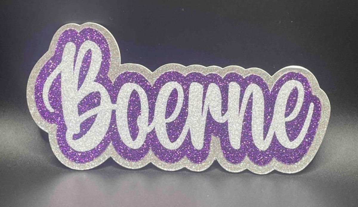 Large Cutout - Purple Boerne