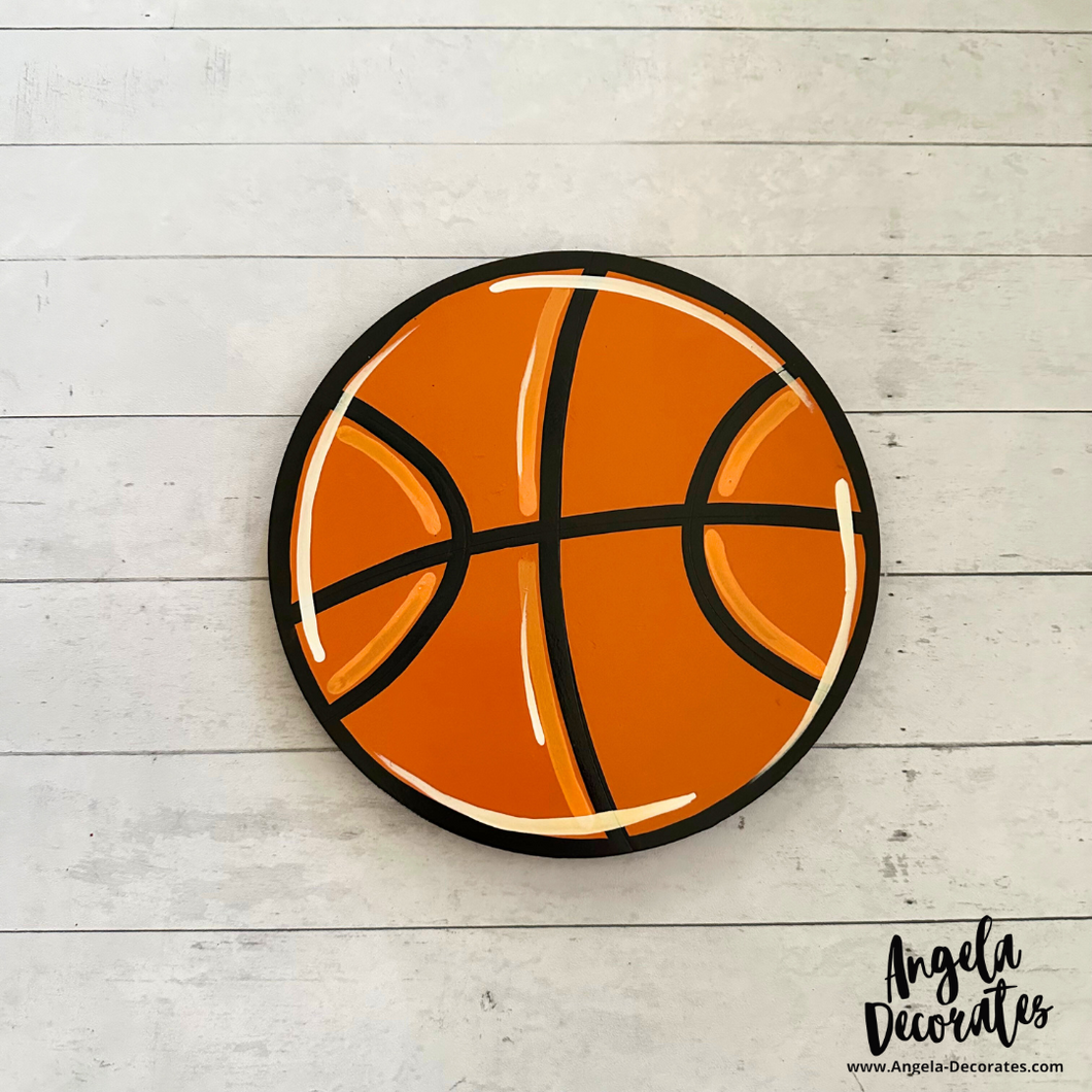 MINI {for tabletop frame & porch leaner} Basketball Attachment