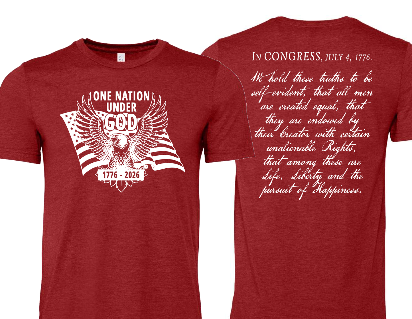 T-Shirt- One Nation Under God