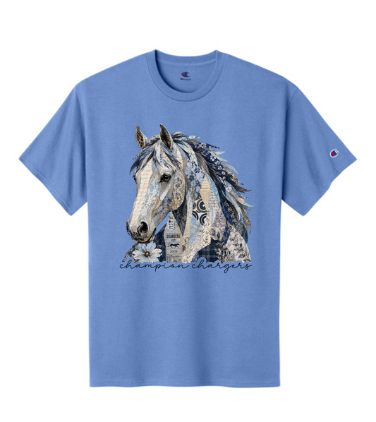 Patchwork Chargers Tee