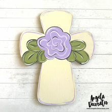 Large {for door hanger} Easter Cross Attachment