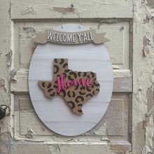 Large {for door hanger} Welcome Y'all Banner