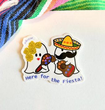 Here for the Fiesta sticker