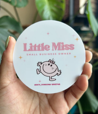 Little Miss Sticker