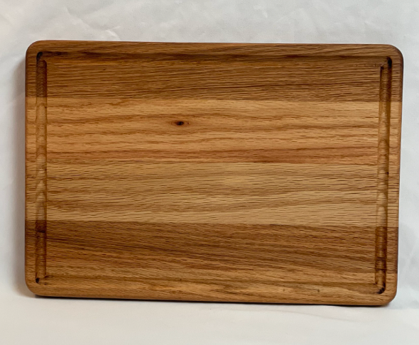 Oak Cutting Board with Juice Groove
