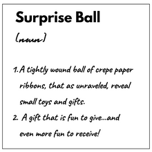 Cupcake Surprise Ball