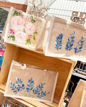 Hand painted tote bags