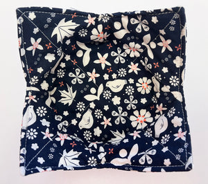 Bowl Cozies - Ruby Star - Birds In Navy