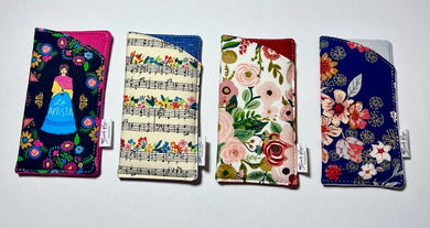 Eyeglass Case - Riley Blake Eleanor (La Artista)