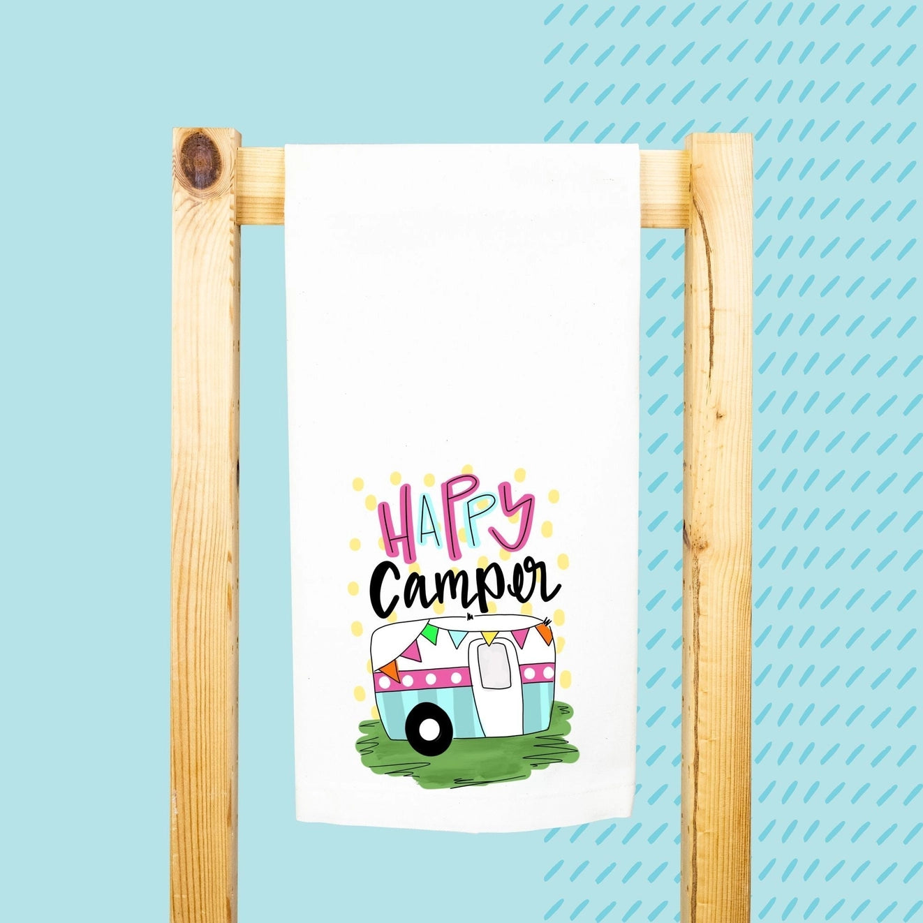 Tea Towels- Happy Camper