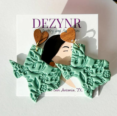Floral Texas in Sage