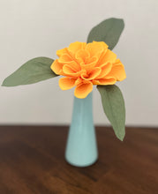 Sola wood flower in bud vase