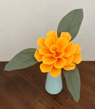 Sola wood flower in bud vase