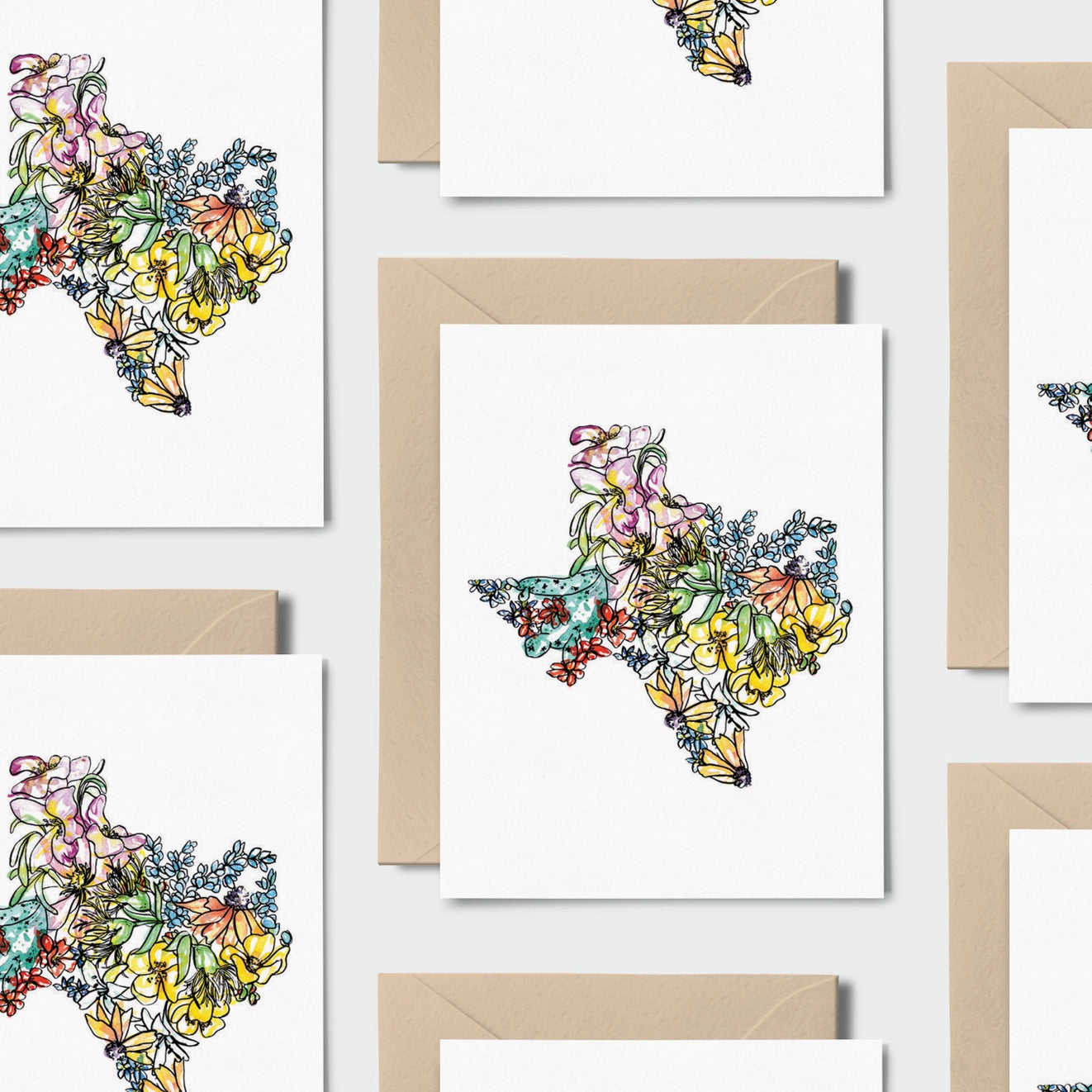 Notecards- Texas Wildflowers Box of 10
