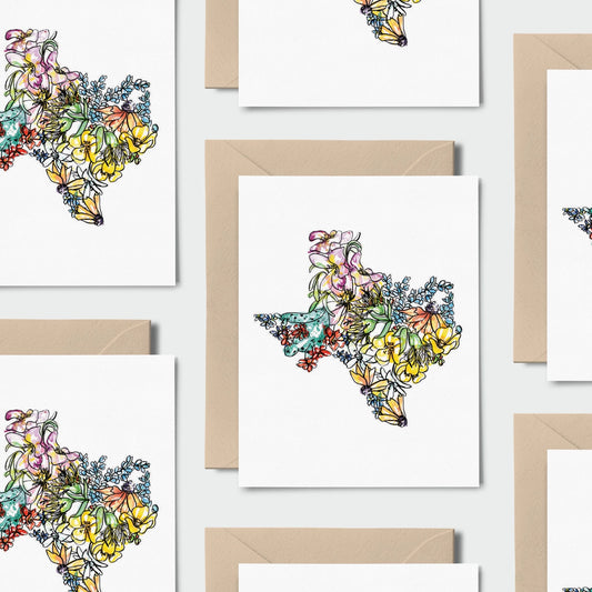 Notecards- Texas Wildflowers Box of 10
