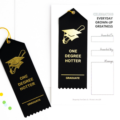 Award Ribbon - One Degree Hotter