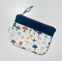 Mini Pouch - Mushroom & Recycled Denim